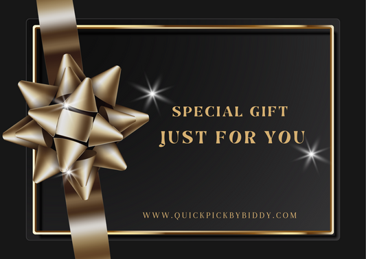 Quick Pick by Biddy Gift Card!