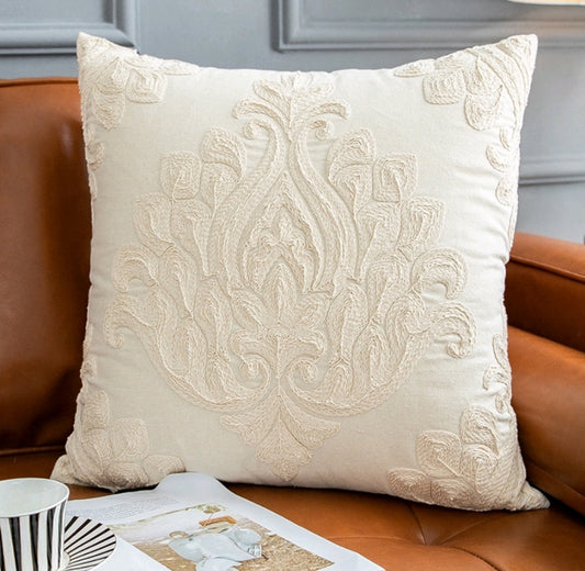 CASSIA Embroidered Cushion Cover
