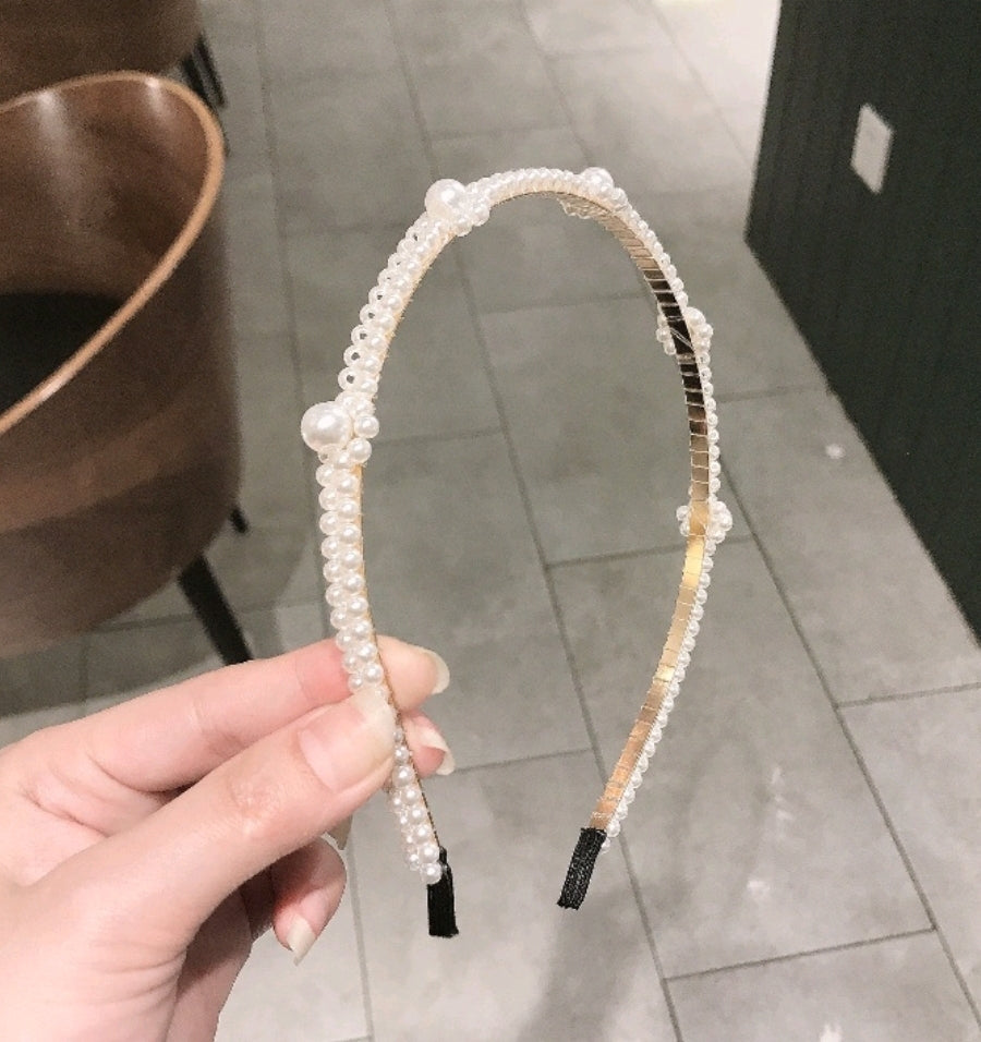SOPHIE French Pearl Headband